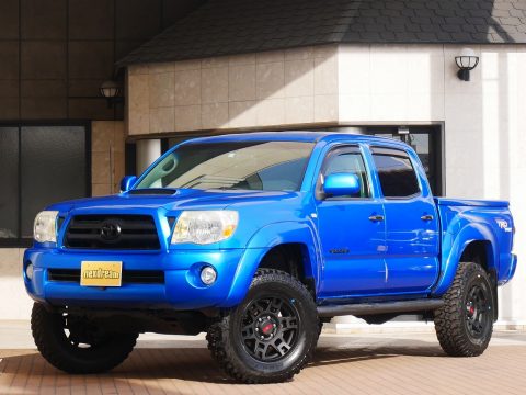 タコマ　４ＷＤ ダブルキャブＴＲＤスポーツＰＫＧ　ダブルキャブ　2008年式　北米トヨタ　ミッドサイズピックアップ　LINE-X　希少　 カスタム　